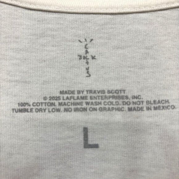 Travis Scott x LAFD Wildfire Fund Cactus Jack Hip-Hop Tee L - Picture 4 of 4